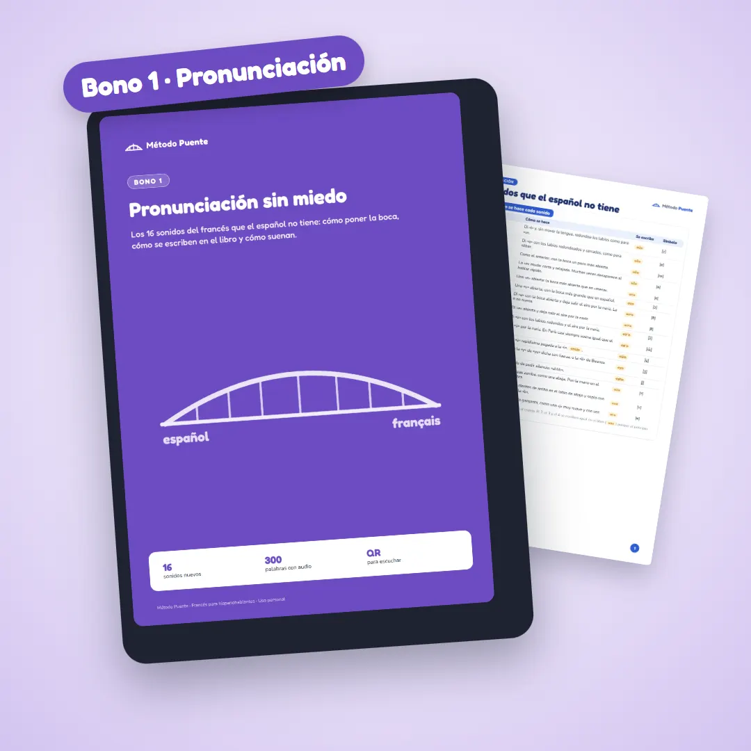 Bono 1: Pronunciación sin miedo