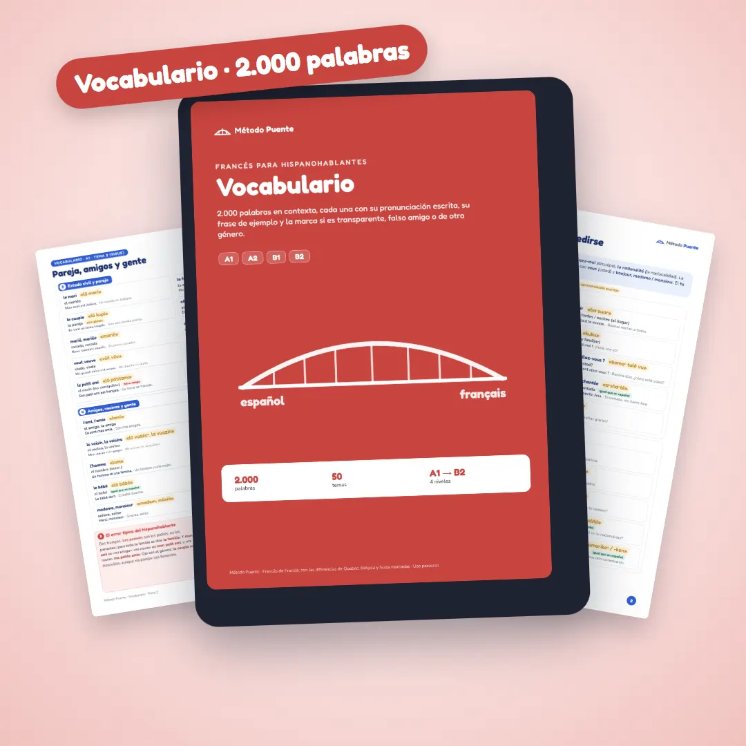 Libro 2: Vocabulario de Método Puente